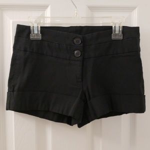 Stretchy Black Shorts